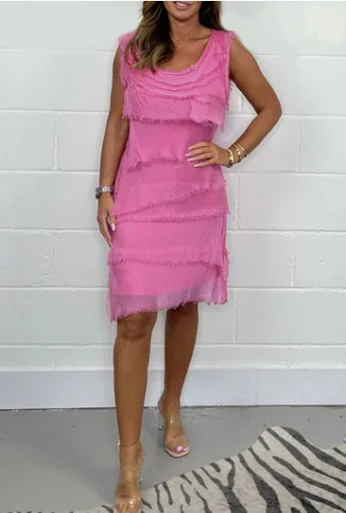 Summer A-Line Mini Dress – Chic, Flowy, and Effortlessly Feminine
