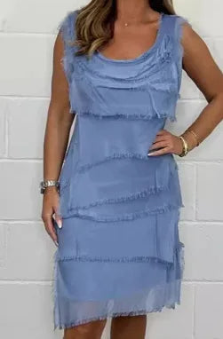 Summer A-Line Mini Dress – Chic, Flowy, and Effortlessly Feminine